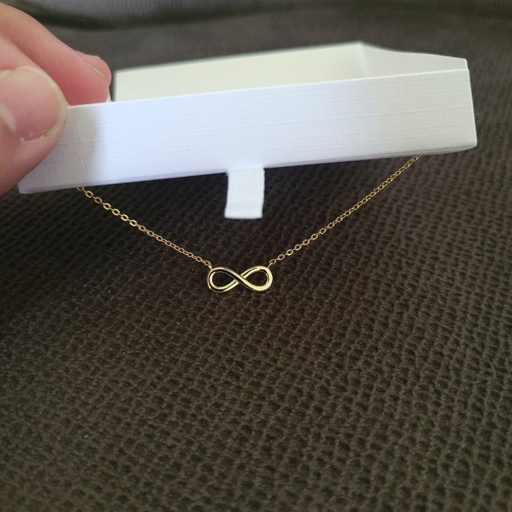 Paige Harper Stationary Infinity♾️ Symbol Necklace - NIB - Picture 5 of 14